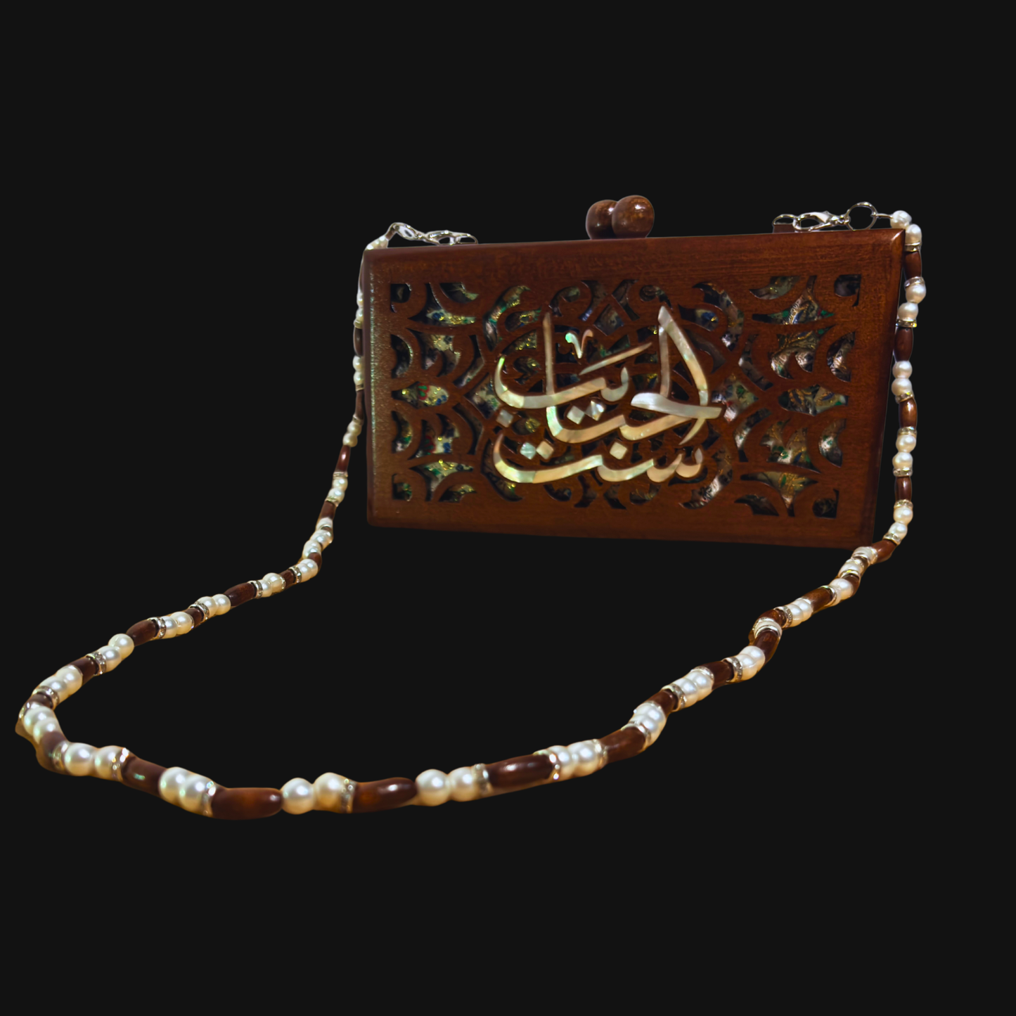 Mother – Sedef Kakmalı Lüks Şam Çantası