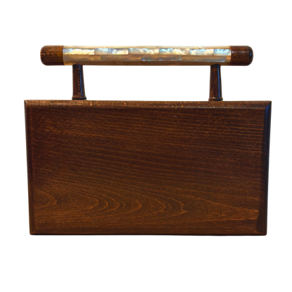 Falak – Lüks Şam El Çantası, Sedef İşleme ve Brokar Astar