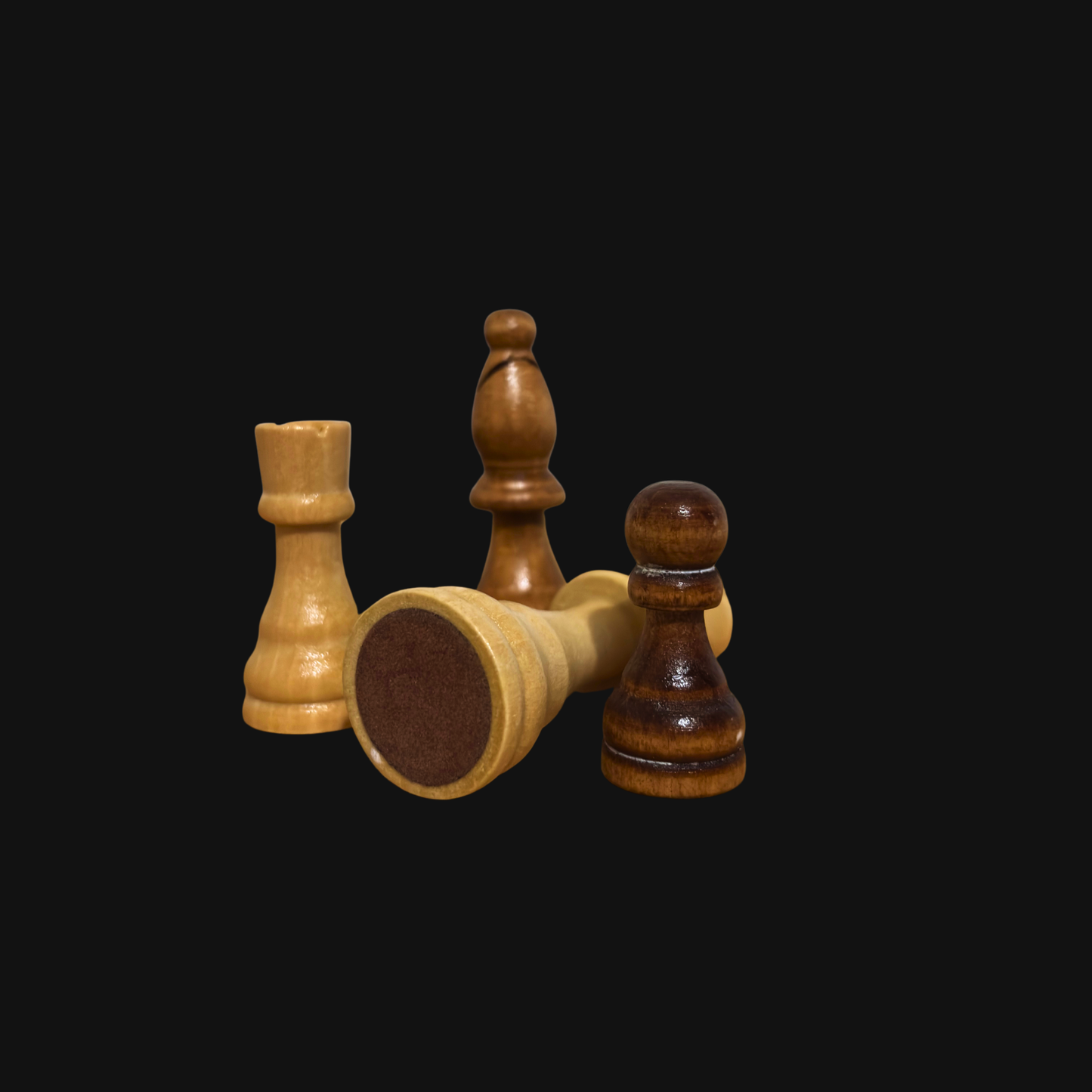 Wooden Chess Pieces Set – Elegant Classic Design