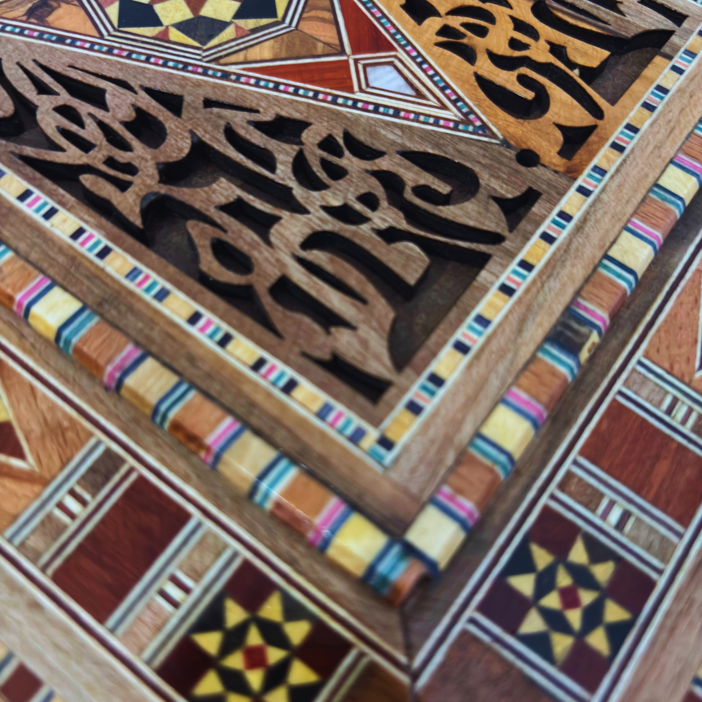 Damasceense Sieraden- & Herinneringsdoos – Handgemaakte Elegantie