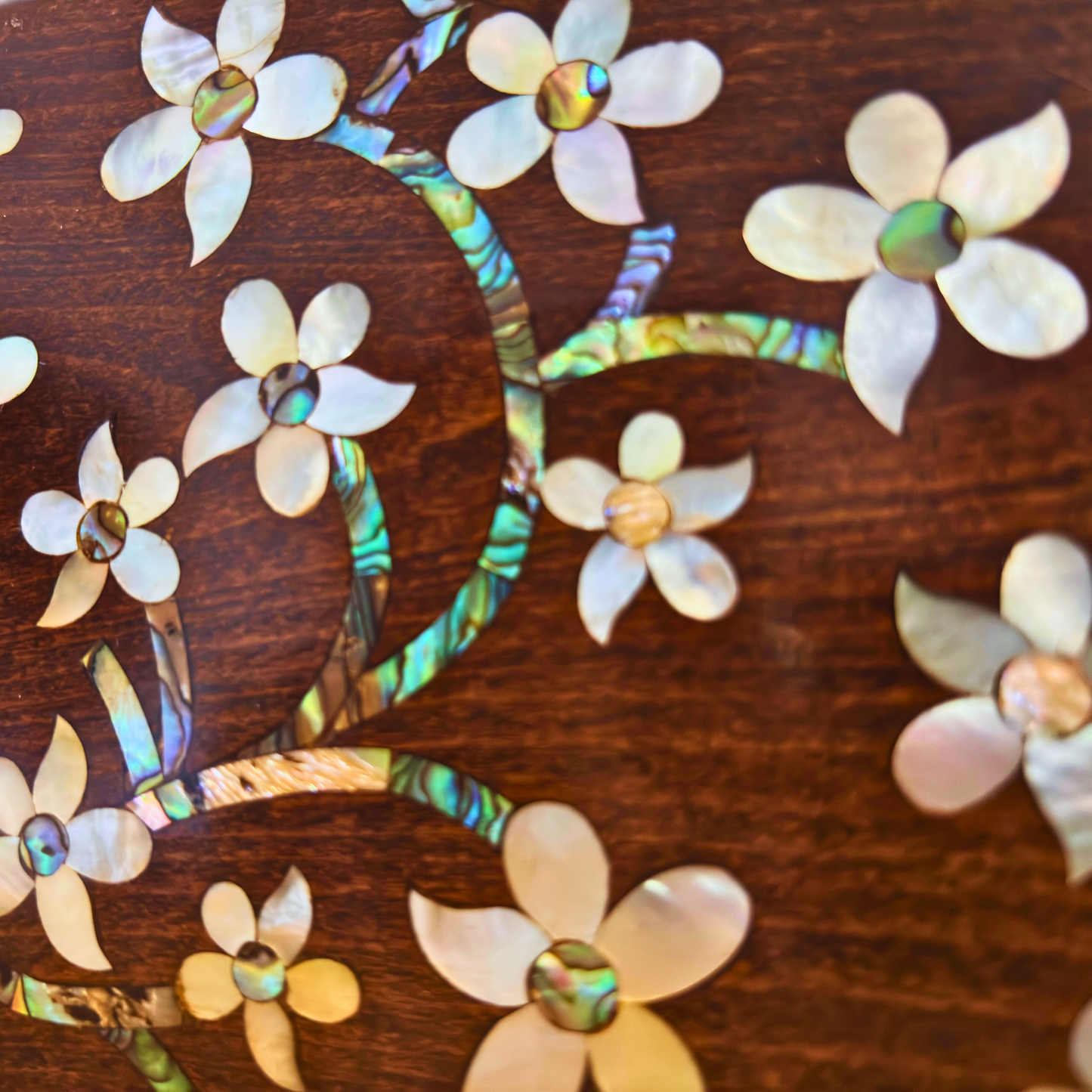 Yasmine – Clutch Damascena di Lusso con Madreperla & Interno in Broccato