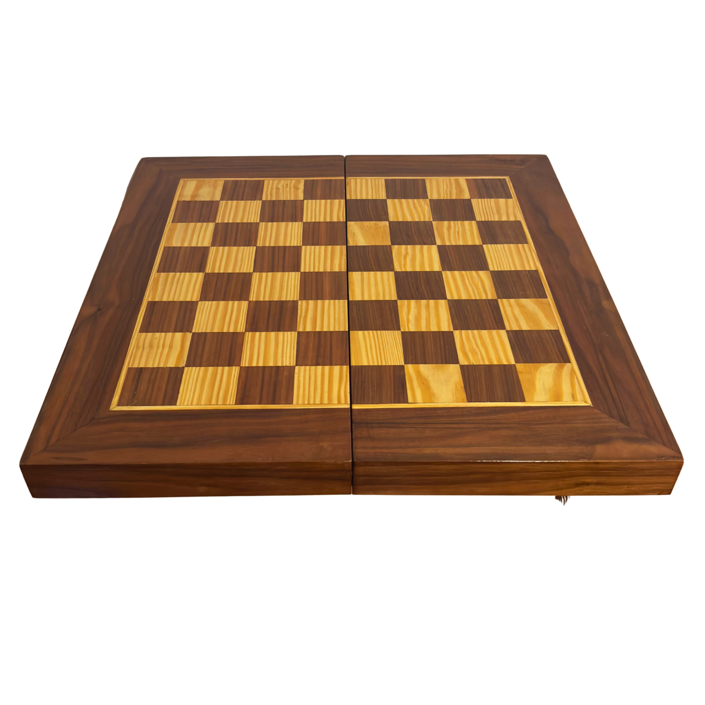 Handgefertigter Damaszener Schach- & Backgammon-Tisch von Gaby Al Dayeh – Klassisches Mosaikdesign